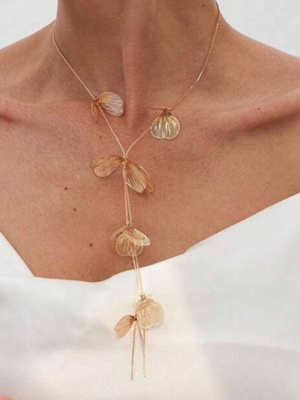 Leafdrop Necklace 1682